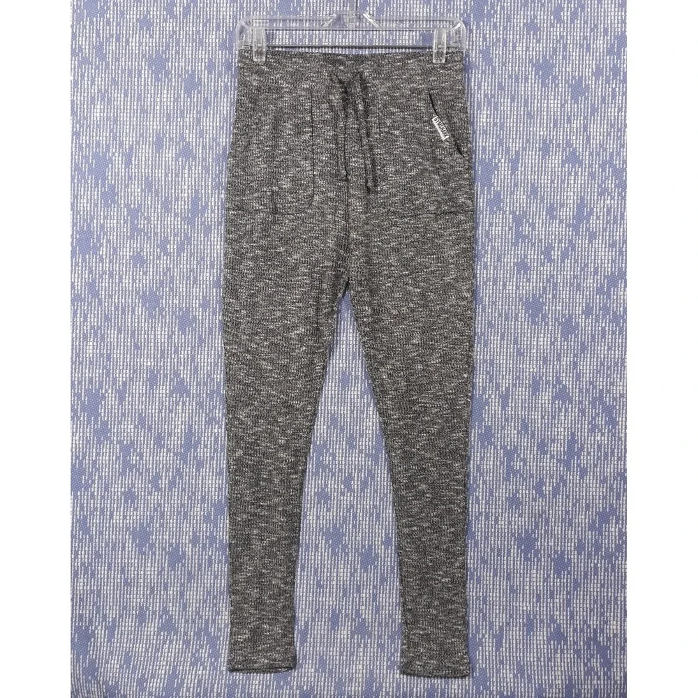 Gymshark Leggings Womens Medium Activewear Workout Gym Gray Heathered